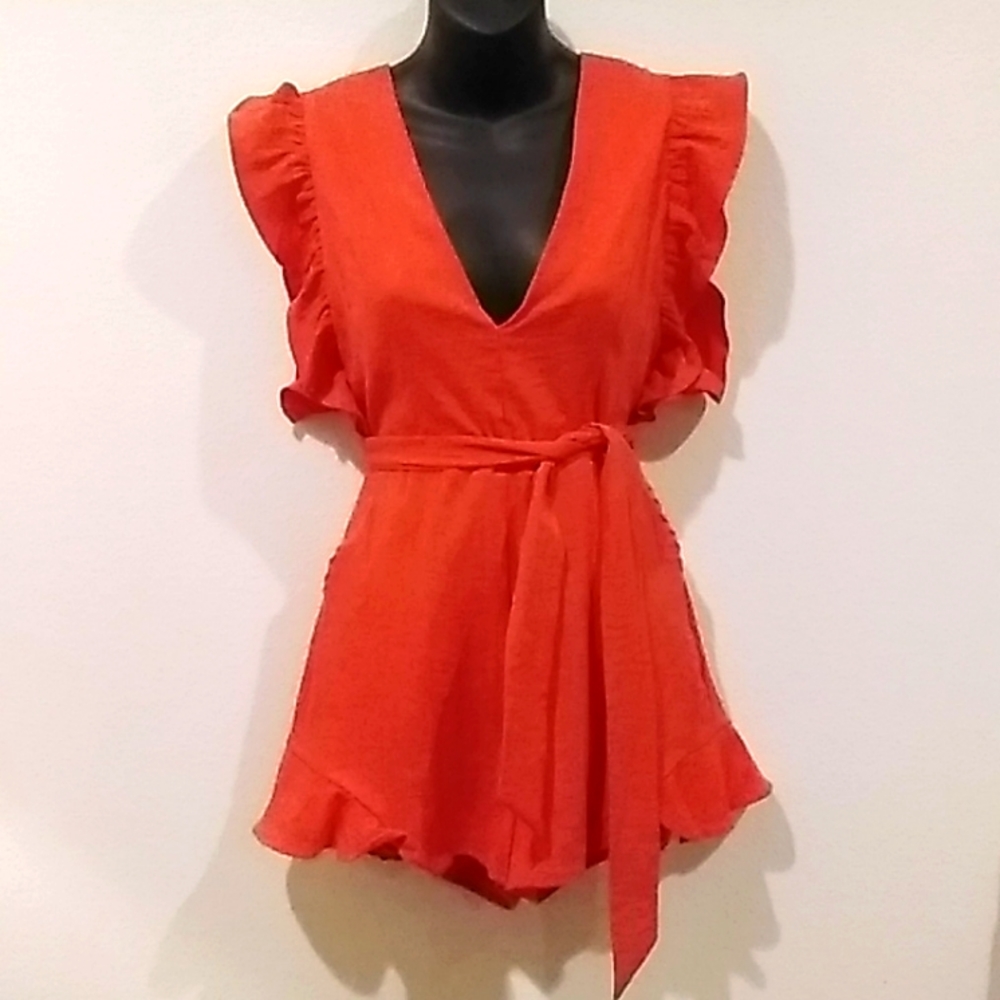 Lovers + Friends skorts romper